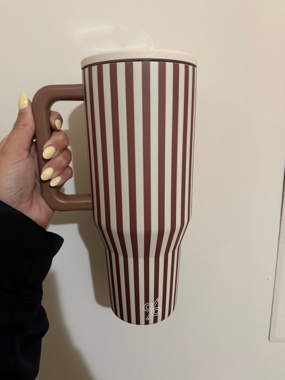 Anthropologie x Hydrojug Brown & Cream40oz